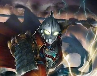 当奥特曼化身日本武士,迪迦霸气十足,赛罗银河像流氓,他最有王者风范!