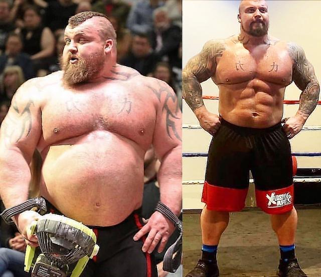 看起来像胖子的大力士 为什么减肥那么容易 大力士 减肥 肌肉 艾迪霍尔