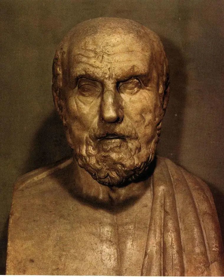 史上有一个人物被后人尊称为"西方医学之父",他的名字叫希波克拉底,他