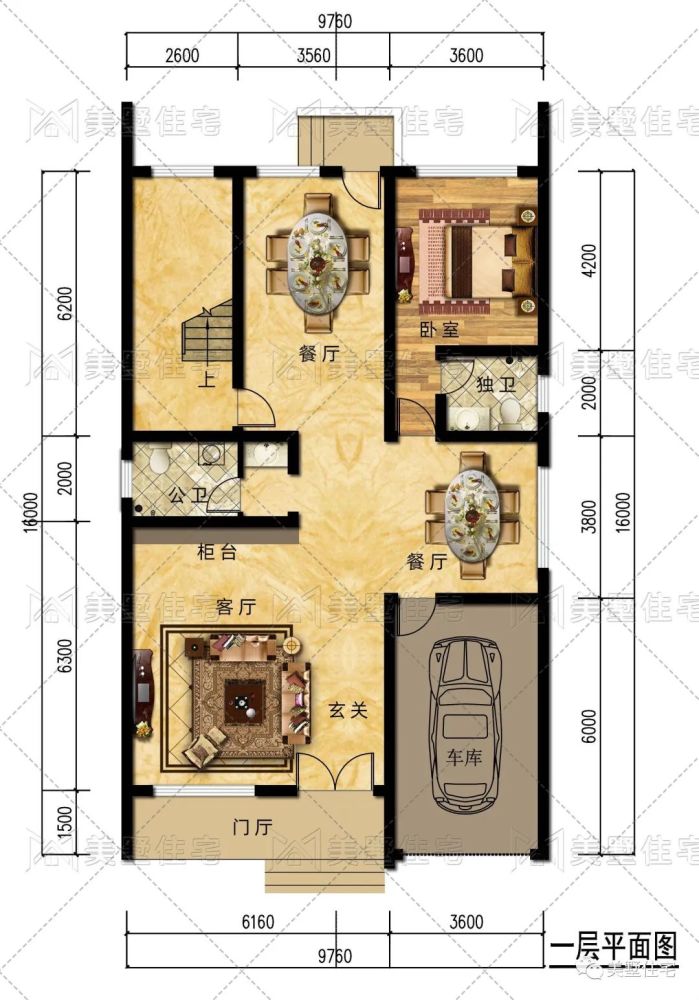 农村建房还是三层好,6栋现代风更拉风,想建的不能错过
