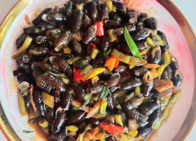 尖尾螺的做法,这是小时候最爱吃的美食,现在还是爱的,你呢?