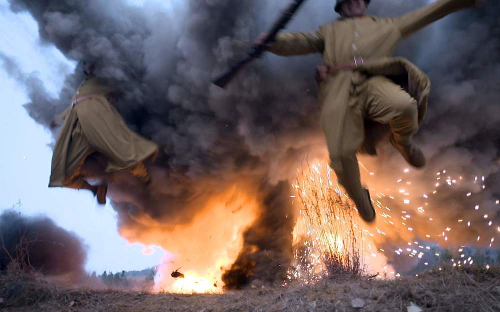 人民战争的智慧民兵用地雷战围困一据点日本鬼子死伤惨重而逃