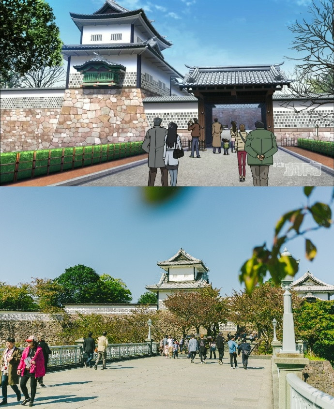 《名侦探柯南》眼中的日本石川县金泽市,现实与二次元的碰撞