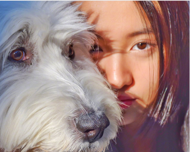 木村光希迎春美照释出散发温柔气息实力演绎人比花更娇