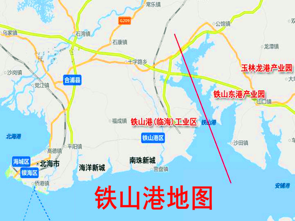 不再望海兴叹拥有铁山港东岸码头的玉林会转身为沿海城市吗