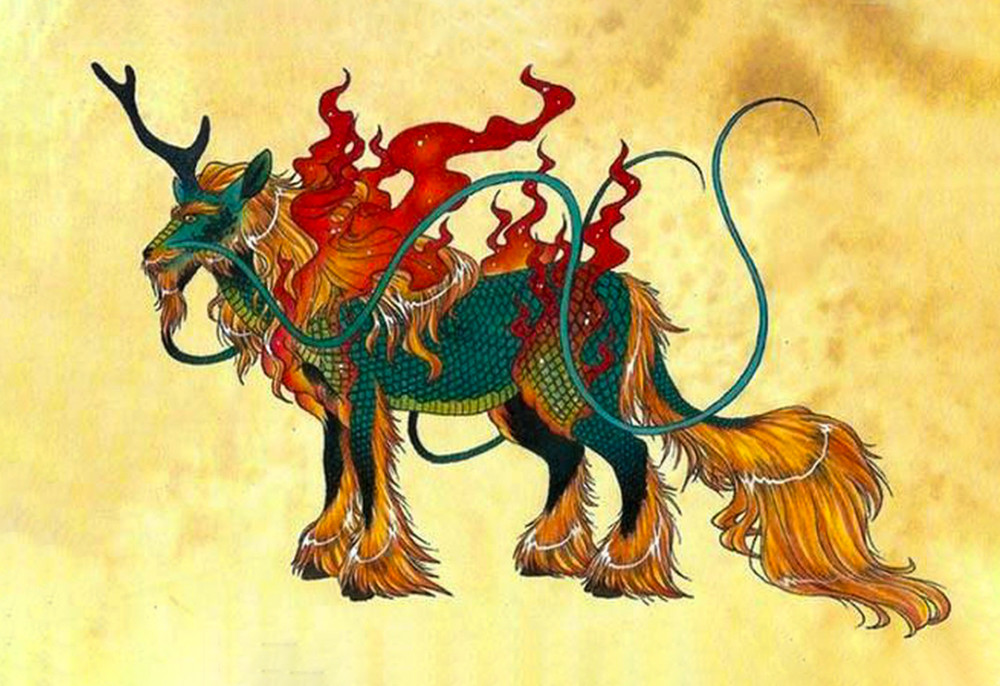 麒麟是否存在 那张黑白的麒麟照片是哪来的 腾讯新闻