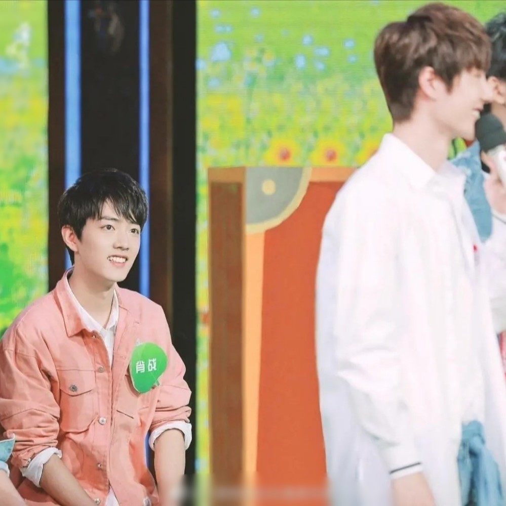 肖战王一博花田初遇三周年!