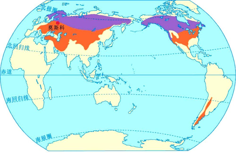 地理图库 世界13种气候类型单一分布图 建议收藏 腾讯新闻