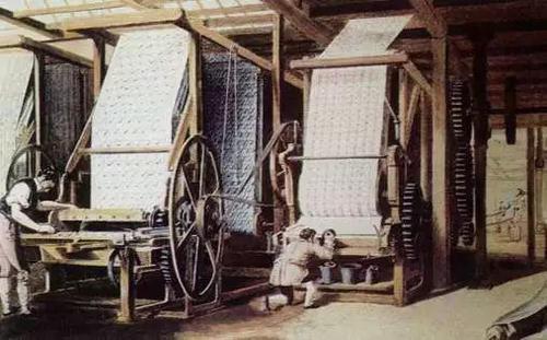 这种蒸汽动力织布机数量达到2400架,不到20年的时间,蒸汽纺织机的数量