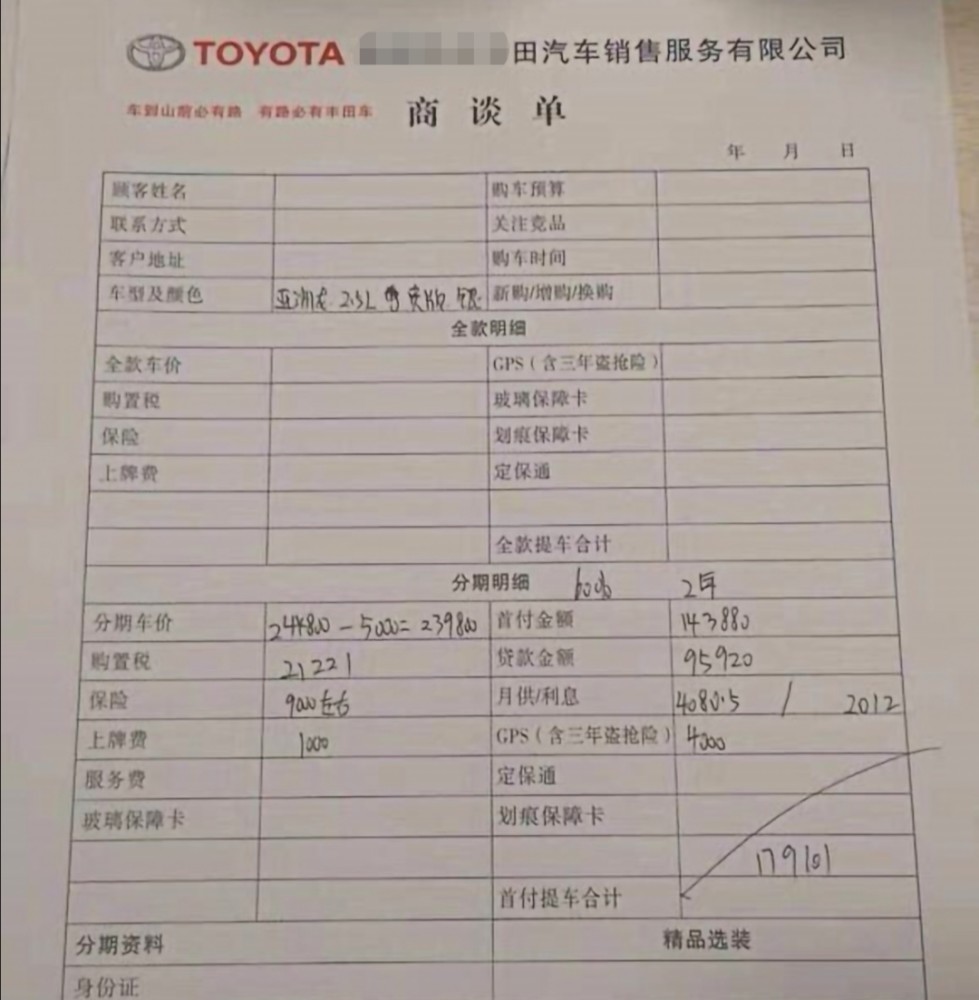 丰田亚洲龙2.5燃油版提车记,帮忙看看我这价格买贵了吗