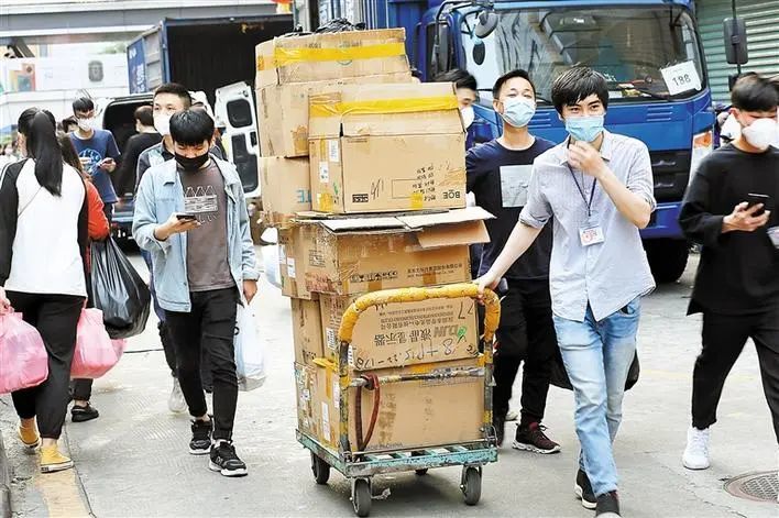 华强北再现繁华