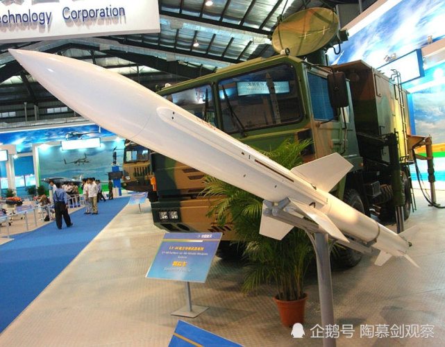 除了霹雳-11空空导弹,"阿斯派德"技术与中国红旗-6系列地空导弹融合