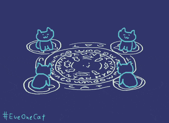 motions_cat 绘制的一组魔性小猫图