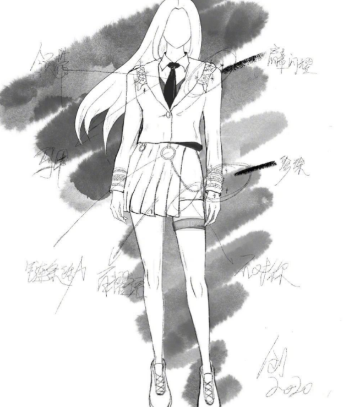 宣布教练后创造营2020女孩制服手绘图也被疯传令人期待