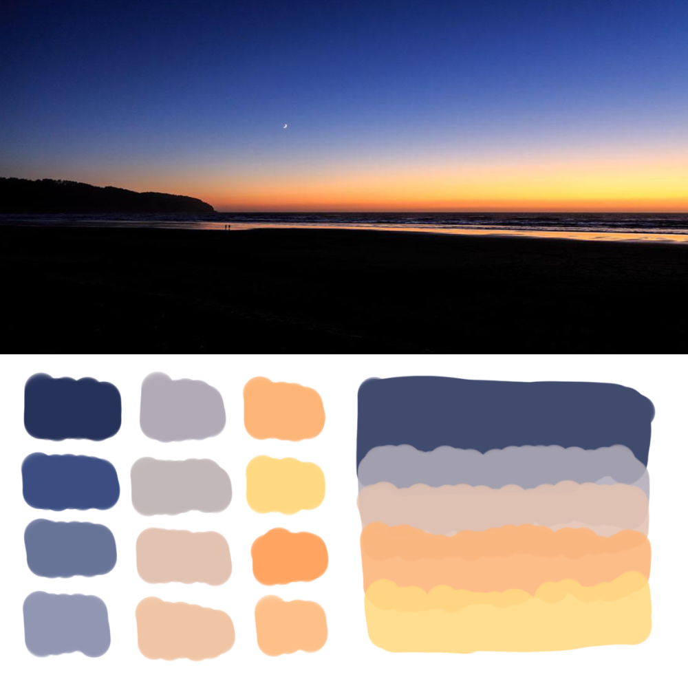 给新手画师色卡篇一份持续更新的纯入门级新手ps使用攻略