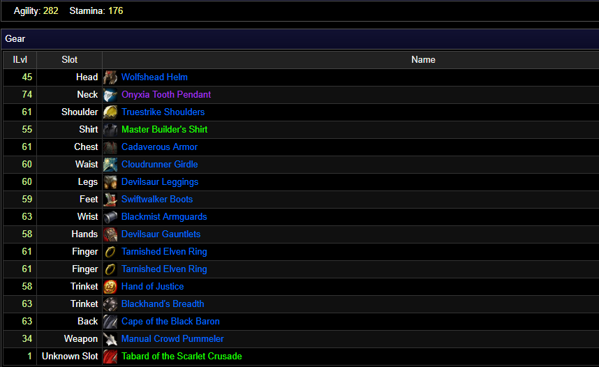 魔兽世界:怀旧服小德不能打输出?BWL最新