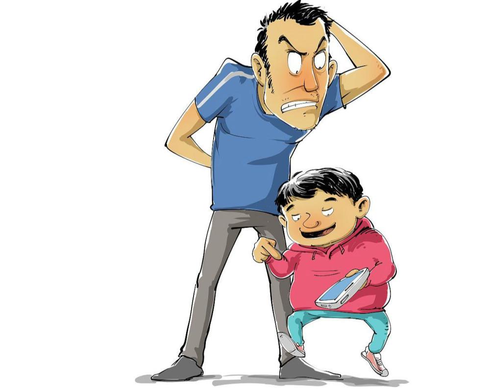 我家孩子玩疯了,这个13岁小孩却在练书法,让大人看了都自愧不如!