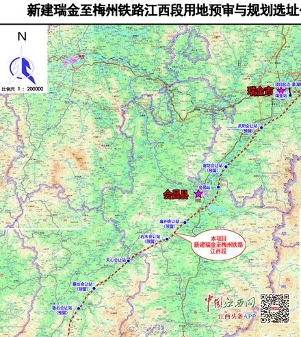 安远县铁路规划图图片