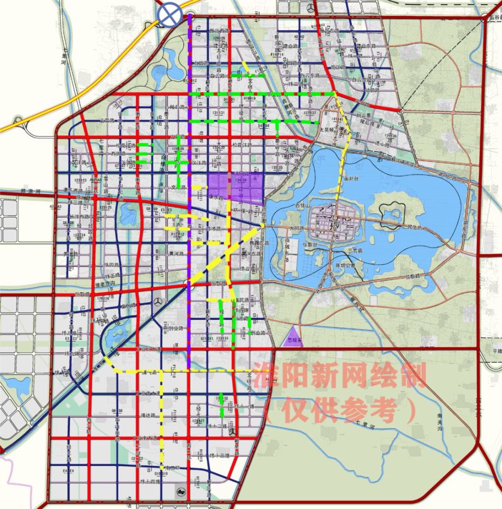 大动作淮阳20多个城市建设工程即将动工涉及修路游园绿化