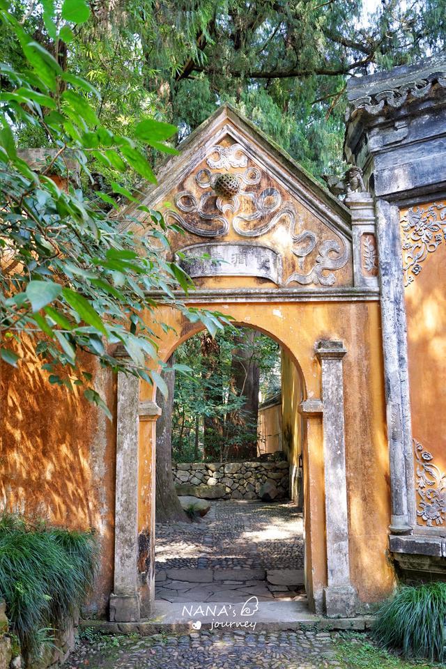 天台国清寺千年古刹林间寻一份静谧祈一份平安