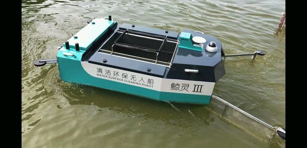 水面清洁机器人又双叒叕来了,科学防疫"很有一套"!