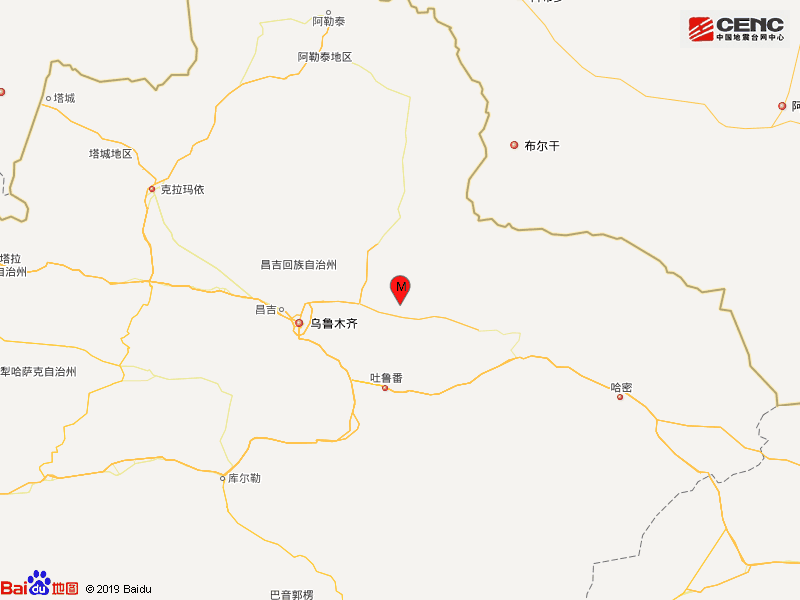 新疆奇台县地图图片