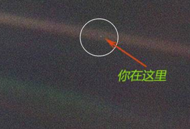 而且这还只是旅行者一号拍摄到的局部的,包括地球的一张照片,更不要说