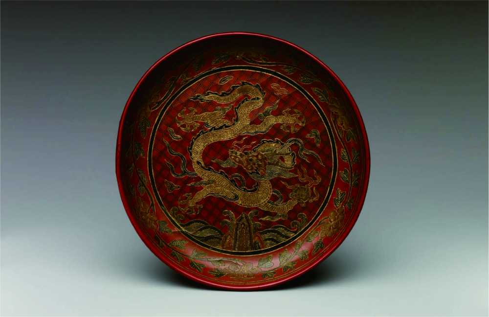 漆器:晶莹髹漆千层罩