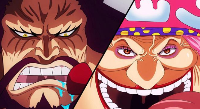 海贼王年轻的大妈和凯多竟如此般配岁月真是把杀猪刀