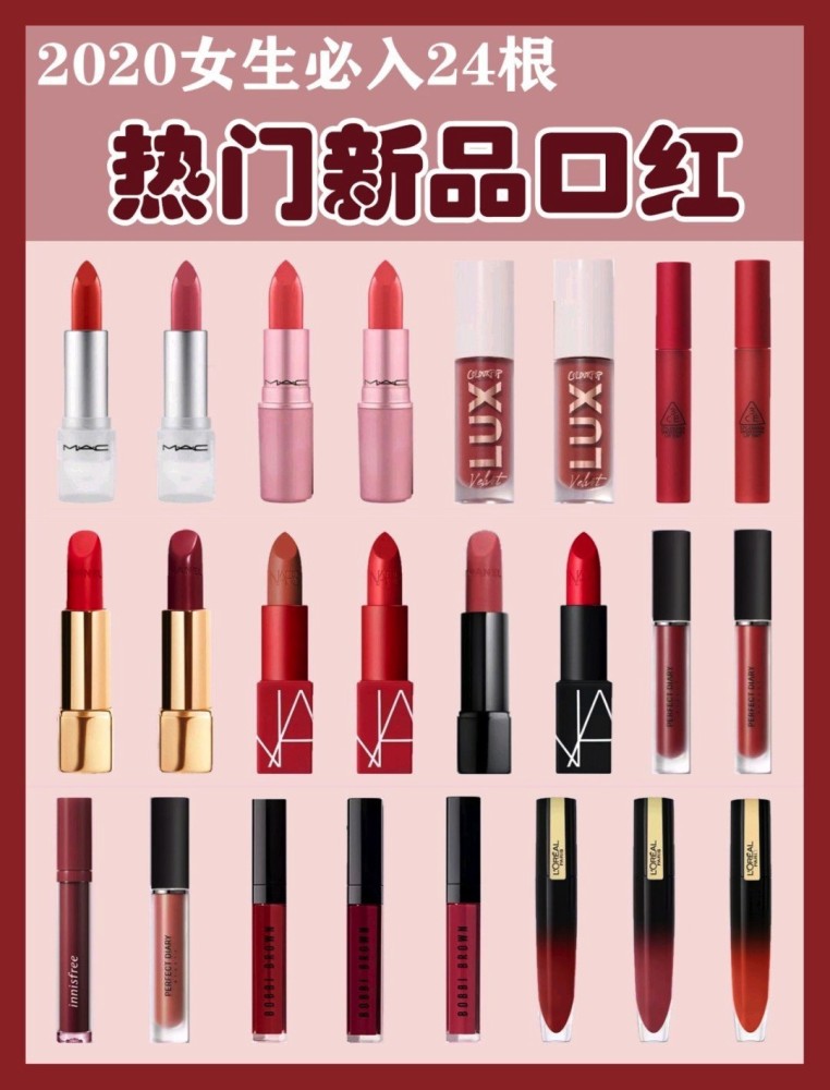 大盘点 女生必入24根热门新品口红 腾讯新闻