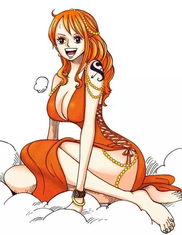 动漫纹身女神,纹身不影响她们的美丽,娜美同一个地方纹两个图案