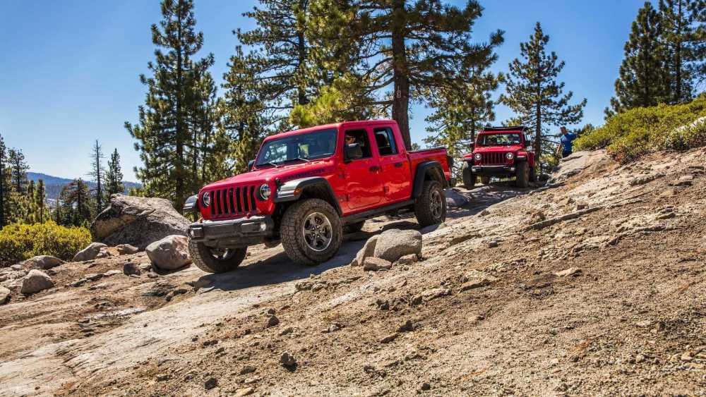 【国外皮卡jeep--2020 jeep gladiator rubicon: rubicon trail】