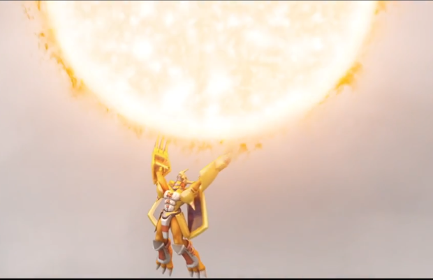 加鲁鲁兽惨变二哈,盖亚能量炮特效炸裂!