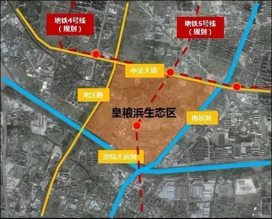 皇粮浜区位交通图丨图源网络