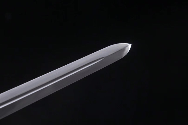 千煸汉剑弹簧钢锻造乌木鞘