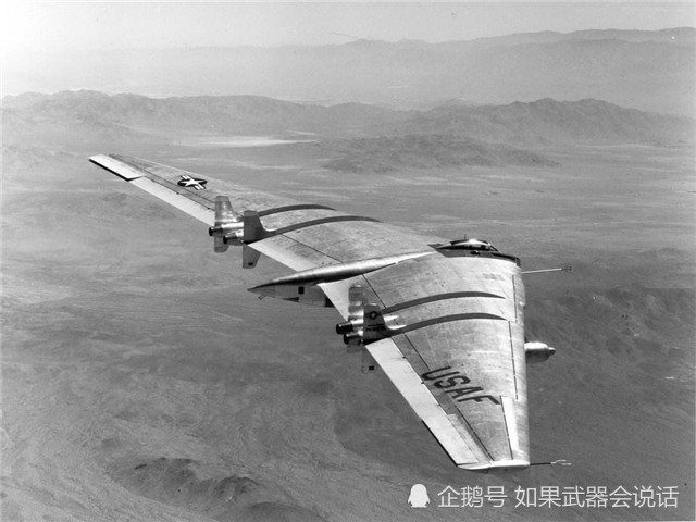 b2的前身二战时的外星产物yb49轰炸机
