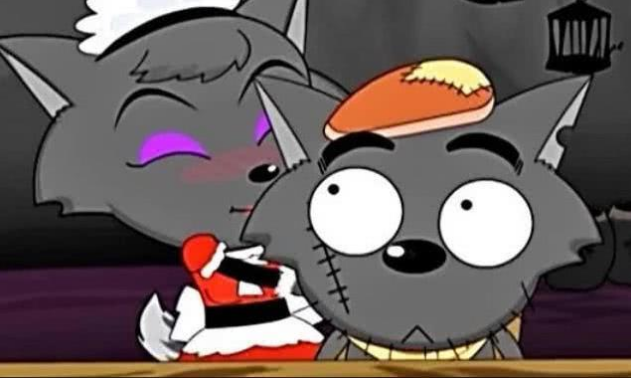 喜羊羊:灰太狼夫妻俩究竟过得幸福吗?看看这一对就明白了!