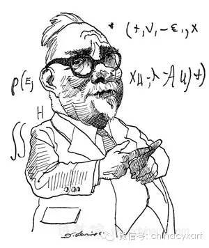 数学之父简笔画图片