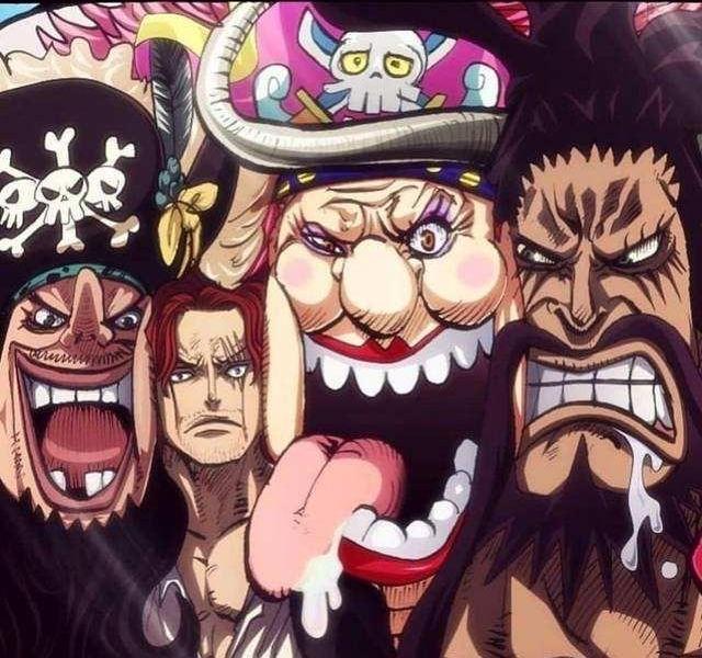 海贼王 七武海被废除 海军立刻出兵追杀他们 却不敢动 四皇 腾讯新闻