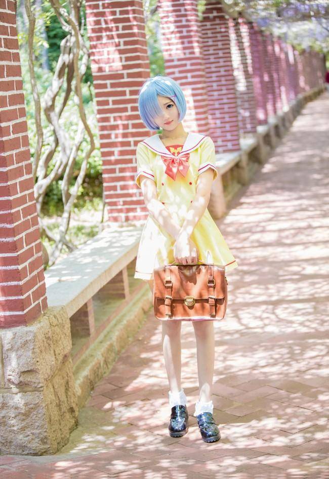 蕾姆jk校服cn羽天shine