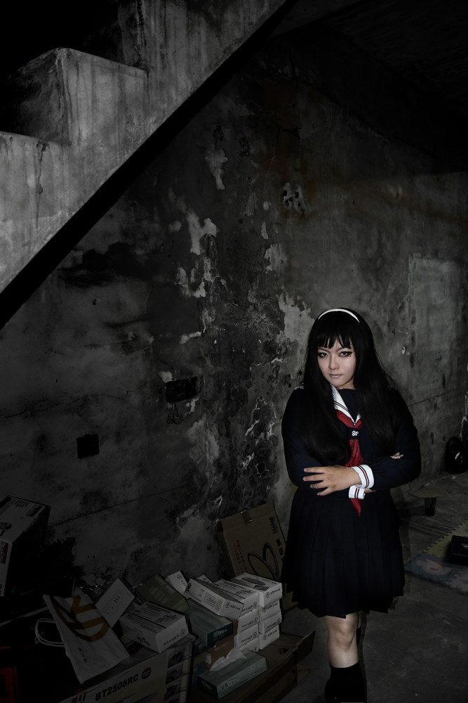 伊藤润二富江cos,小姐姐这个颜值,你们觉得达标了吗?_腾讯新闻