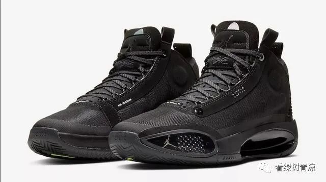 球鞋开箱aj34全明星配色开箱一双做工精良的现代实战球鞋