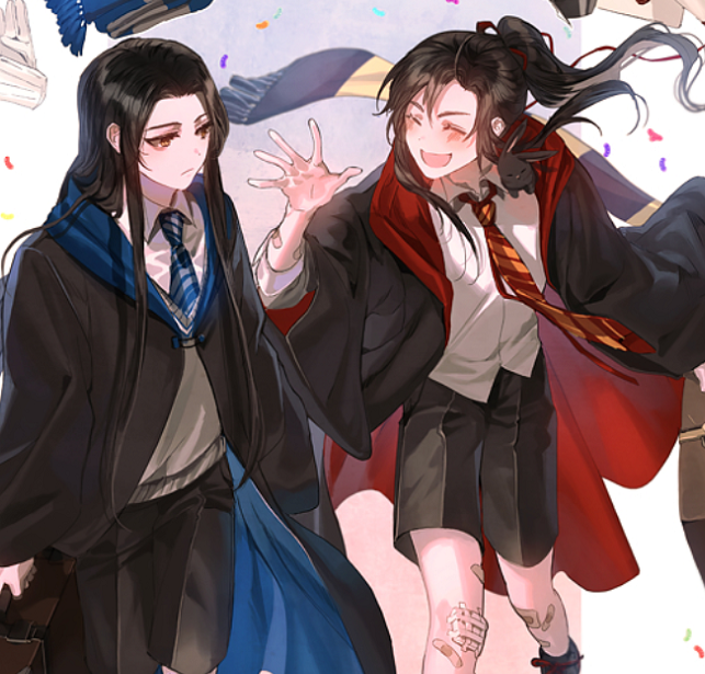 假如魔道众人穿现代装江厌离优雅旗袍魏无羡蓝忘机活泼学院风