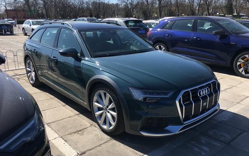 妥妥德系味道 奥迪全新a6 allroad到店