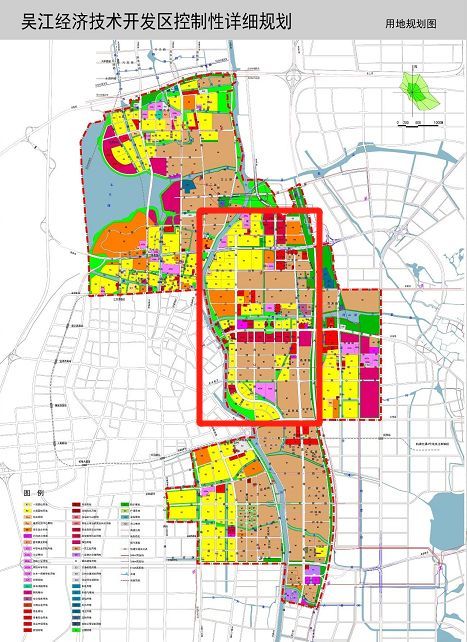 《吴江经济技术开发区控制性详细规划》,对包括城北,运东以及城南等在