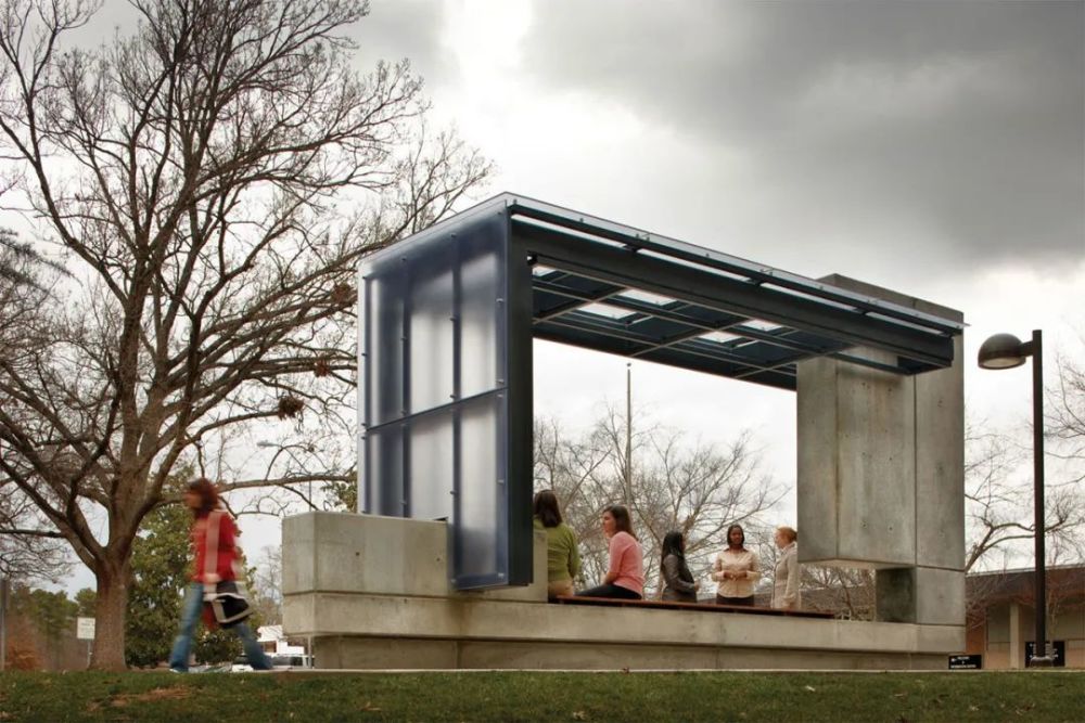 你确定这是公交车站