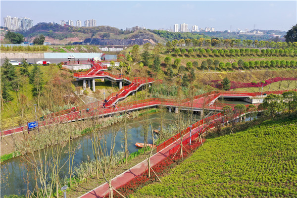 城管局綠化處直管的60個城市公園(含遊園)中,除渝高公園和民康公園外