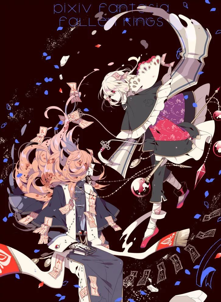 暗黑系动漫少女