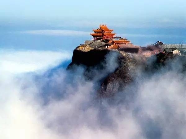 九华山·春日云海·宛如水墨画卷