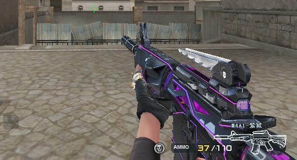 cf:玩排位送神器,全新英雄级属性m4-紫狱评测!